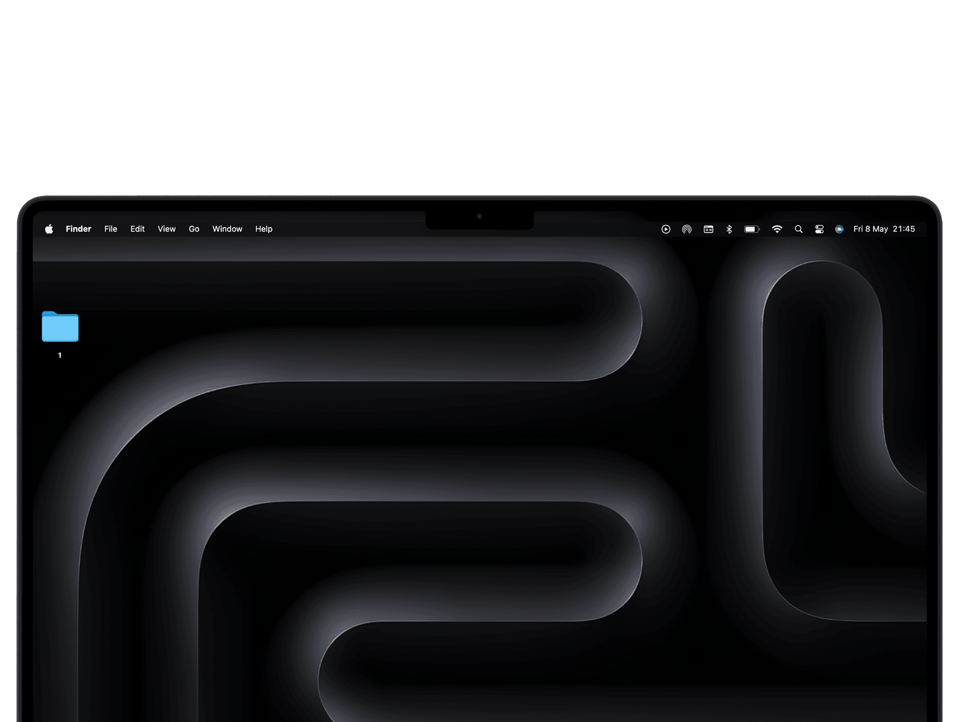 MacBook zoomed
