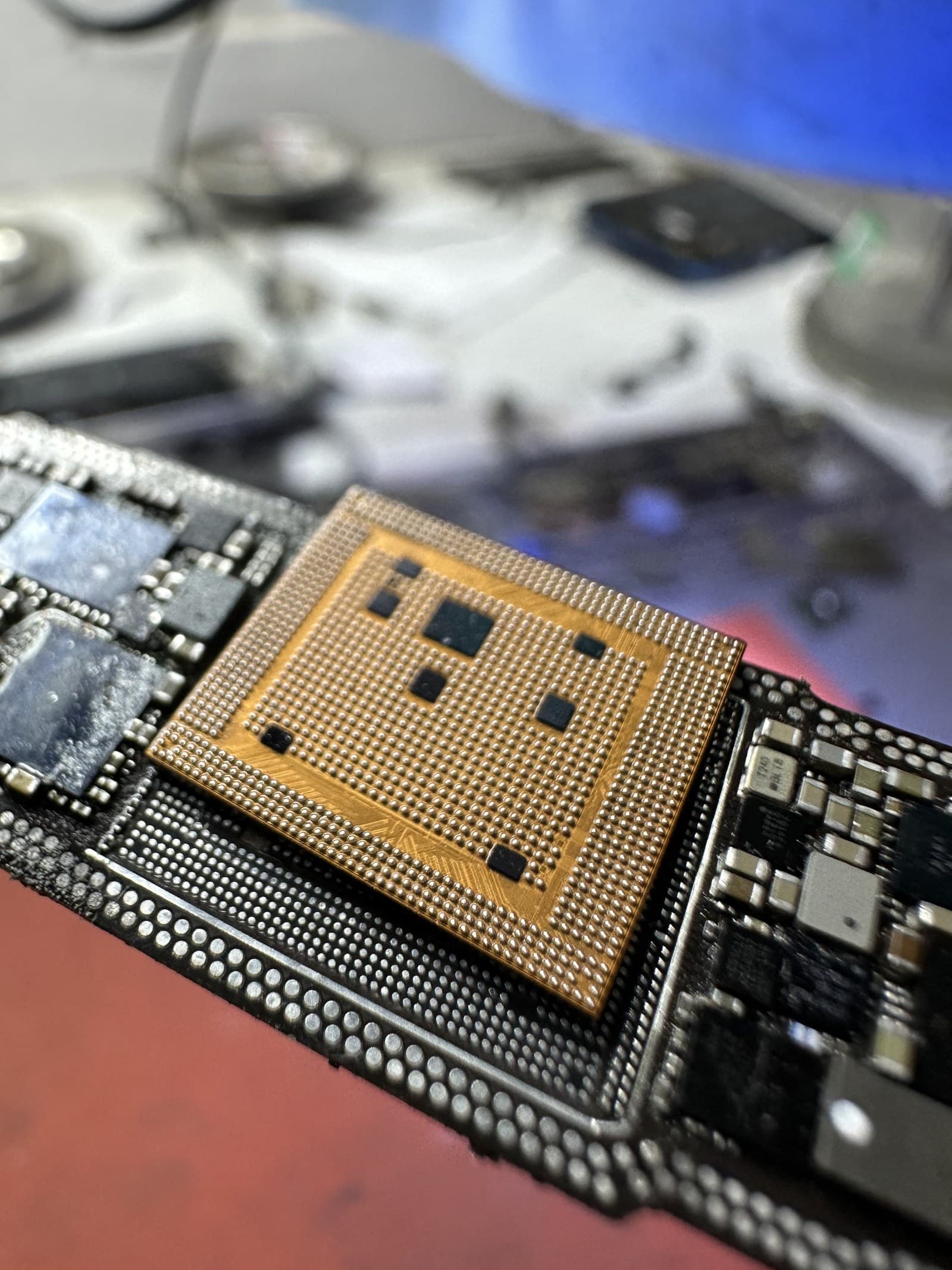 Iphone CPU Reballing