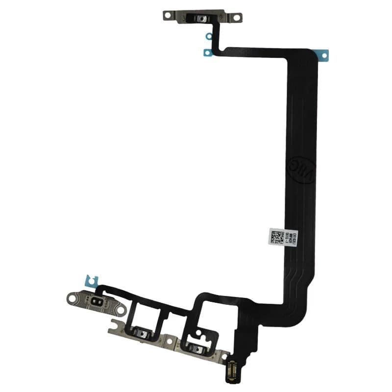 iPhone 13 Pro Max Power/Volume Button Flex Cable with Metal Bracket Assembly — photo 2